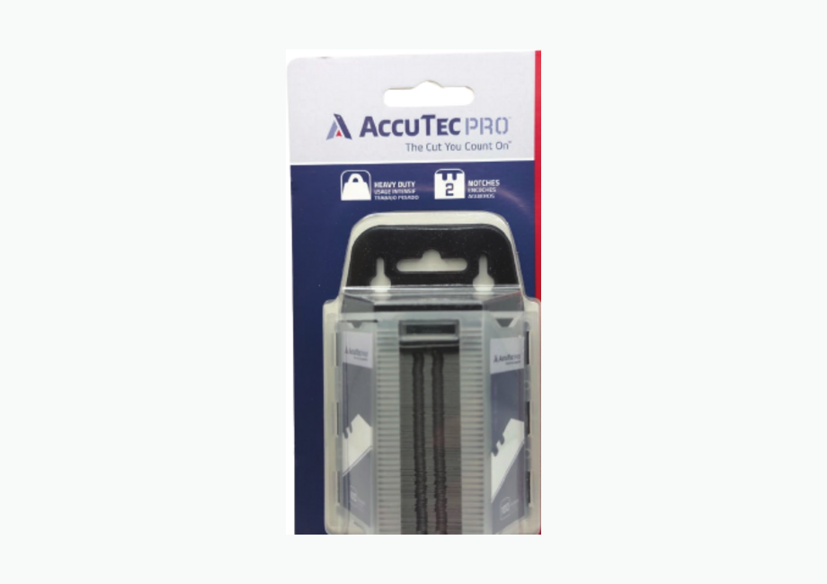Embalagem APBL-8016 Heavy Duty 2-Notch Utility Blade
