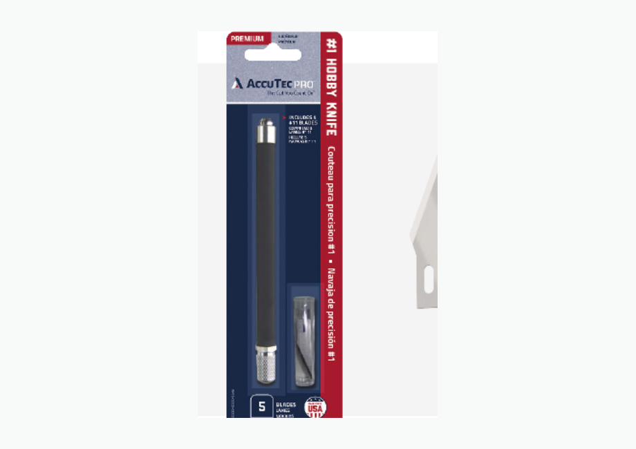 Embalagem APTL-5000 Hobby Knife with #11 Blades